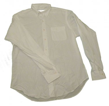 Mens White LAUREN RALPH LAUREN Button Down Shirt Long Sleeve 16 1/2