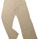 Womens Tan FOCUS 2000 Classic Fit Sits at the Waist Trouser Leg Pants 14P NWT