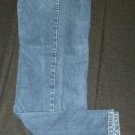 NEW YORK & CO Women's Flare Leg Jeans - Blue - Size 8P - EUC