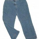 Womens Blue JONES NEW YORK Denim Jeans 14 X 26 Cotton Blend