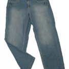Womens Blue JUST MY SIZE Classic Denim Jeans 16W X 28 Cotton Blend