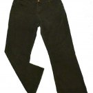 Womens Black LEVIS Mid Rise Boot Cut Denim Jeans 16 Misses