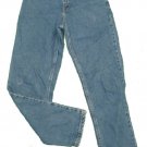 Womens Blue EDDIE BAUER Straight Leg Denim Jeans 4P X 29 100% Cotton