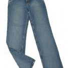 Womens Blue Brown LAWMAN WESTERN Denim Jeans 7