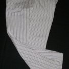 ANN TAYLOR LOFT Women's Pants/Capris - Purple.White/Black - Size 12 EUC