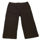 Womens Black LARRY LEVINE Stretch Capris 12