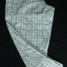 Womens Black Green White LIZ GOLF LIZ CLAIBORNE Capris 10