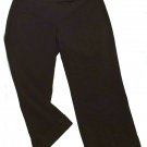 Womens Black NEW YORK & CO Stretch Capris Pants 8