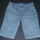 RUFF HEWN Women's Capri Pants - Blue - Size 8 - EUC *