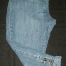 Womens Blue LEE Pants Capris 6M