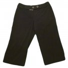 Womens Black CATO Capris 10