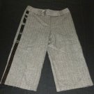ANN TAYLOR LOFT Women's Capris - Black/Gray - Size 8 - EUC