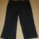 NEW YORK & CO Women's Stretch Pants Capris - Gray- Size 6 - EUC*