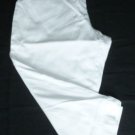 ST JOHN'S BAY Women's Stretch Capris - White - Size 10 - EUC