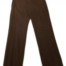 Mens Brown COSTUME NATIONAL Button Fly Pants 32 X 32 1/2 NWT
