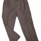 Mens Gray LOUIS RAPHAEL Pleated Dress Pants 36 x 28 1/2
