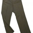 Mens Gray WARREN SCOTT Dress Pants 35 X 31 1/2 Wool Blend