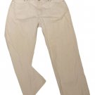 Womens Tan RALPH LAUREN POLO Casual Pants 8 X 25 100% Cotton