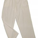 Womens White BRIGGS NEW YORK Casual Pants 18
