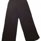 Womens Black ALEX EVENINGS Dress Pants Large 100% Polyester