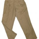 Mens Brown SAVANE Pleated Dress Pants 36 X 31 1/2