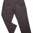 Mens Blue LANDS END Pleated Casual Pants 44L X 31 1/2 100% Cotton
