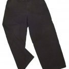 Mens Black DOCKERS Relaxed Fit Casual Pants 32 X 24 1/2 100% Cotton