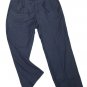 Mens Blue ALAN FLUSSER Pleated Dress Pants 40 X 28 1/2 Polyester Blend