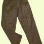 Mens Gray AXIST Pleated Casual Dress Pants 33 X 30 1/2 Cotton Blend