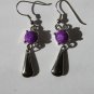 Fushia Glitter Dangle
