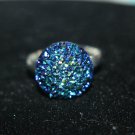 Blue sparkle ring