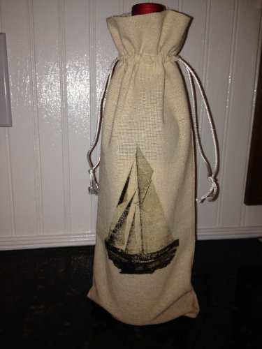 Sail Boat Wine Bag