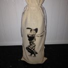 Lady Golfer Wine Bag