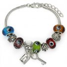 Evil Eye Murano Glass European Charm Bead Greek Nazar Hamsa Kabbalah Bracelet Evil Eye Murano Glass European Charm Bead Greek Nazar Hamsa Kabbalah Bracelet