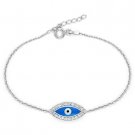 Evil Eye Turkish Nazar Greek Hamsa Kabbalah Luck Charm Sterling Silver Bracelet Evil Eye Turkish Nazar Greek Hamsa Kabbalah Luck Charm Sterling Silver Bracelet