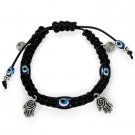 Evil Eye Turkish Nazar Greek Bead Kabbalah Hamsa Hand of Fatima Macrame Bracelet Evil Eye Turkish Nazar Greek Bead Kabbalah Hamsa Hand of Fatima Macrame Bracelet