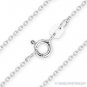 925 Sterling Silver 1mm Thin Cable Link Italy Italian Chain Necklace 16 18 20 22