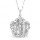 Star Charm Micro-Pave CZ Crystal Pendant & Chain Necklace in 925 Sterling Silver Star Charm Micro-Pave CZ Crystal Pendant & Chain Necklace in 925 Sterling Silver