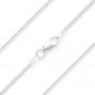 Solid Italy 925 Sterling Silver 0.9mm Gauge 20 Snake Link Italian Chain Necklace