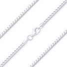 1.5mm Arrow Link Italian Franco Pesce Chain Italy .925 Sterling Silver Necklace