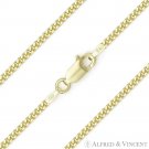 Cuban Curb 925 Sterling Silver 14k Yellow Gold 1.8mm Link Italian Chain Necklace Cuban Curb 925 Sterling Silver 14k Yellow Gold 1.8mm Link Italian Chain Necklace