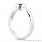 Forever Classic Oval Cut Moissanite Solitaire Engagement Ring in 14k White Gold