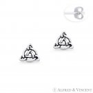 Celtic Knot Icovellavna Eternity Mystic Charm .925 Sterling Silver Stud Earrings Celtic Knot Icovellavna Eternity Mystic Charm .925 Sterling Silver Stud Earrings