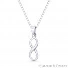Infinity Charm / Figure 8 Necklace Pendant .925 Sterling Silver Women's Jewelry Infinity Charm / Figure 8 Necklace Pendant .925 Sterling Silver Women's Jewelry