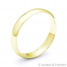 3mm Plain Dome Men's Women's .925 Sterling Silver & 14k Yellow Gold Wedding Band 3mm Plain Dome Men's Women's .925 Sterling Silver & 14k Yellow Gold Wedding Band