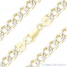 8.5mm Cuban Curb Sterling Silver 14k Yellow Gold-Plated Mens Link Chain Bracelet