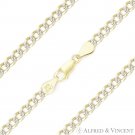 3.7mm Cuban Pave Link Chain Anklet in 14k Yellow Gold-Plated 925 Sterling Silver 3.7mm Cuban Pave Link Chain Anklet in 14k Yellow Gold-Plated 925 Sterling Silver