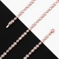 7.00ct Lab Grown Diamond Emerald Oval Heart Marquise Tennis Bracelet in 14k Gold