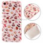 Cute Kawaii Sweet Chocolate Cupcake Pattern TPU Case for iPhone 5C