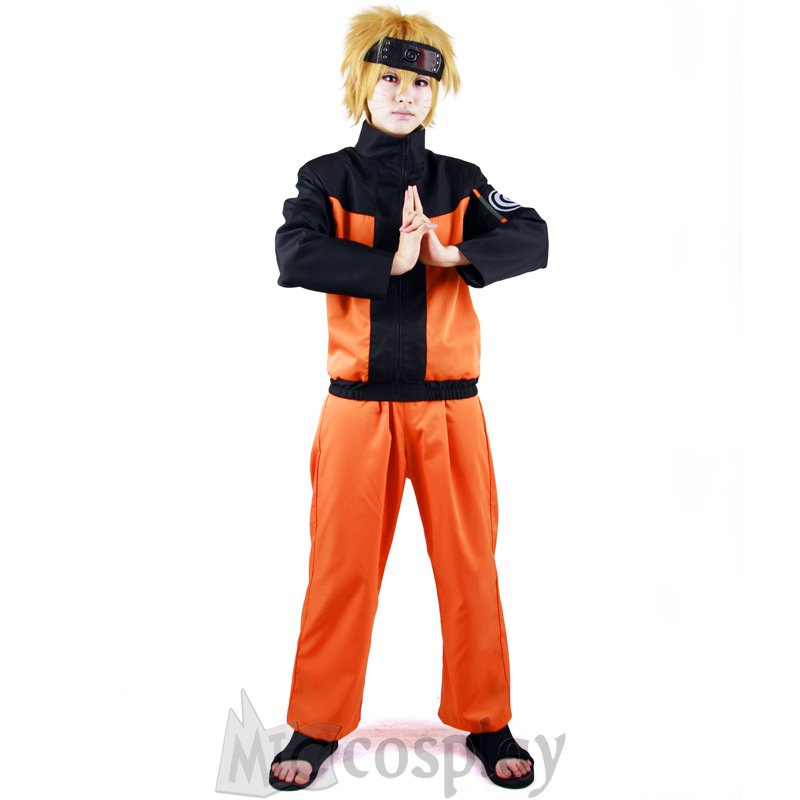 Naruto Uzumaki Cosplay Costume